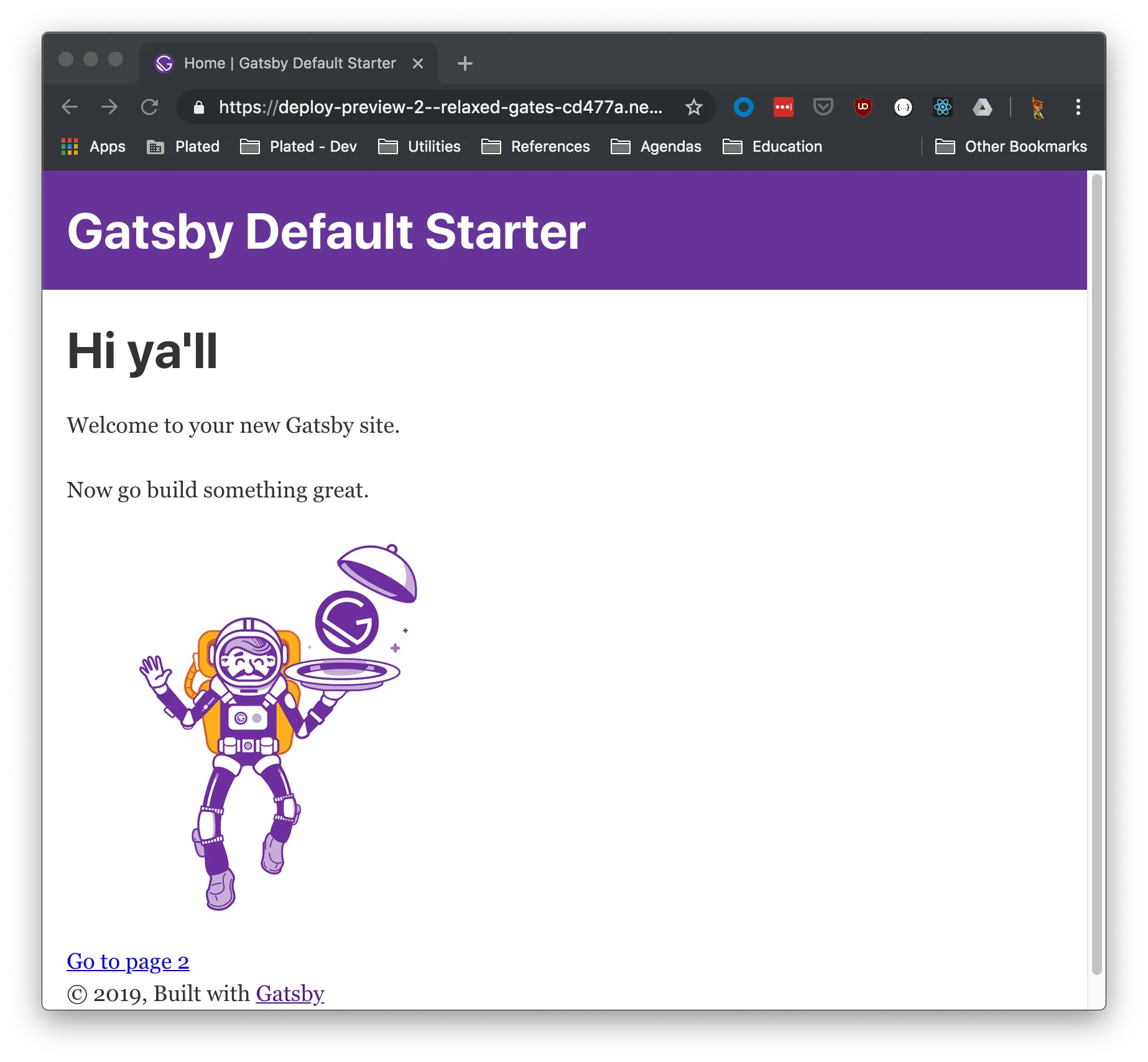 Preview site