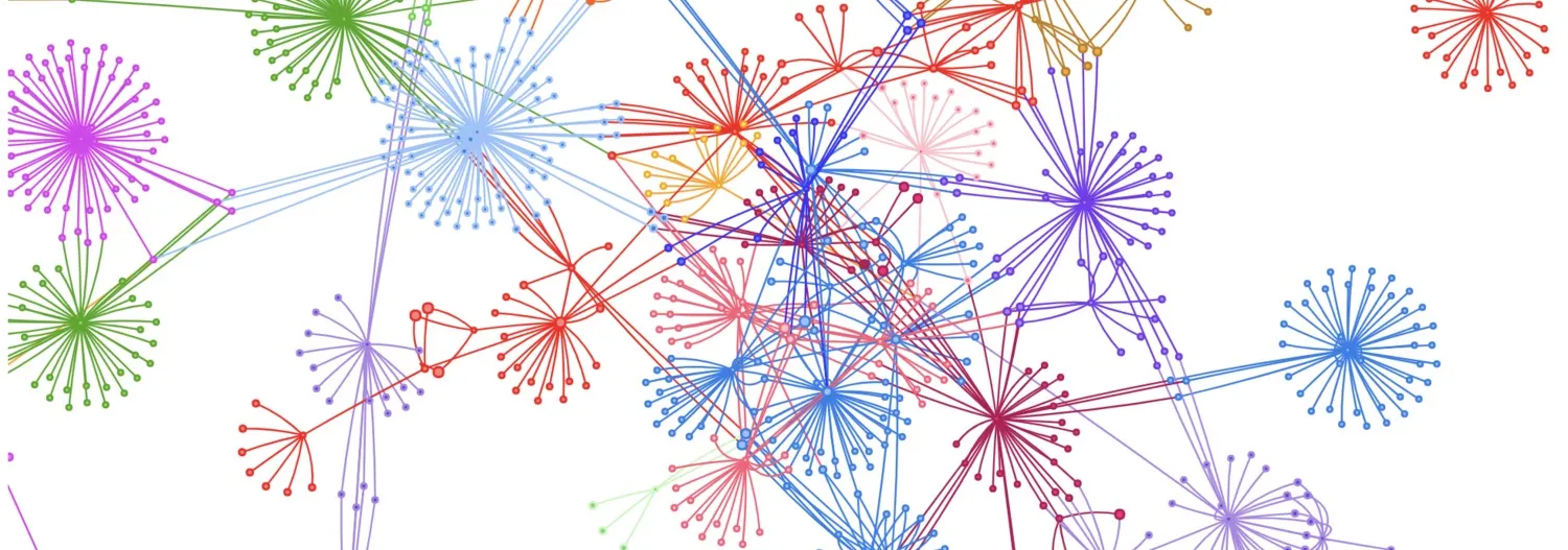 illustration of a network