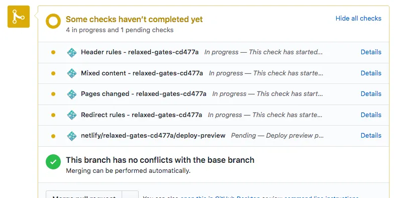 Netlify callbacks in Github